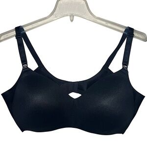 Warner’s No Side Effects Underarm Smoothing Wireless Bra Black 40C